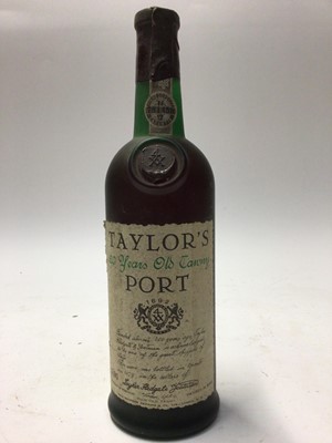 Lot 2286 - Two bottles of vintage port - Taylor's 20 year old tawny 1979 numbered 12 of 80, and Ficklin Vineyards California Port