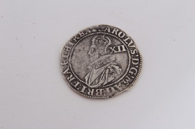 Lot 376 - G.B. Charles I Silver Shilling Mint Mark - Cross Calvary circa 1625-1626 GF-AVF (Ref: Spink2782) (1 coin)