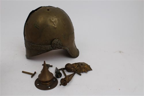 Lot 150 - Victorian 1871 pattern cavalry helmet of the...