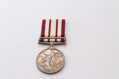 Lot 659 - George VI Naval General Service medal with one clasp- Palestine 1945 - 48, named to P/JX. 146530 E. Gibson. A. B. R.N.