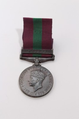 Lot 660 - George VI General Service medal with one clasp- Malaya, named to 4023004 ACT. CPL. P. Poole. R.A.F.