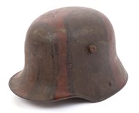 Lot 156 - First World War Imperial German M.15 steel...