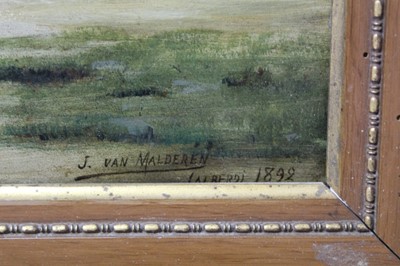 Lot 1044 - Jan Van Malderen (1883-1958) oil on board