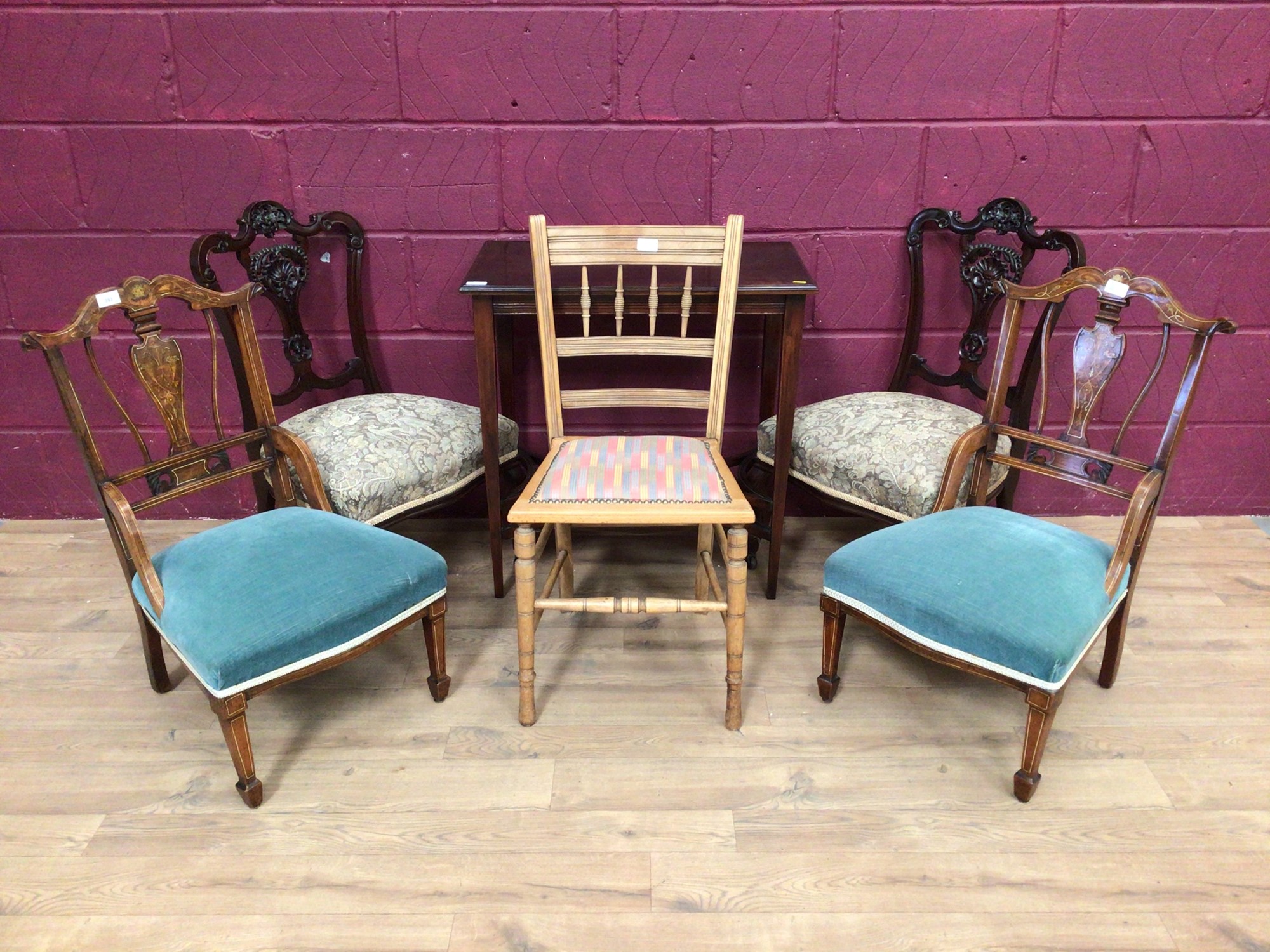 Edwardian nursing chairs for hot sale sale