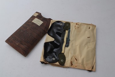 Lot 75 - Ten pairs of Second World War and later ARP Anti-Gas Eyeshields MK.III in original card packets (10 pairs)