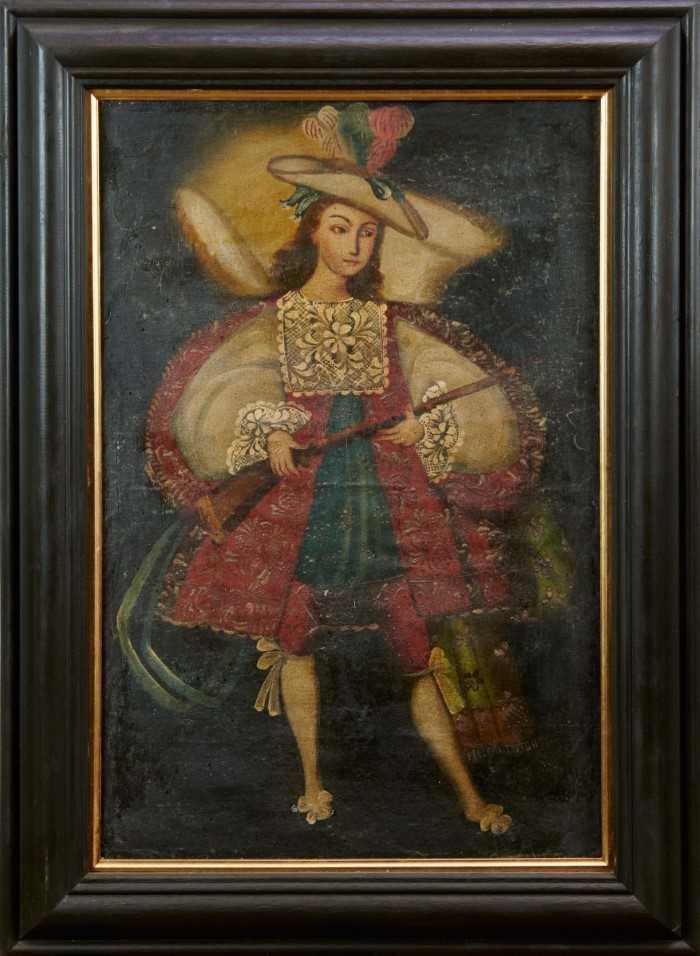 Lot 40 - Early 19th century portrait South American