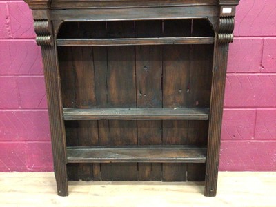 Lot 406 - Antique stained pine dresser top