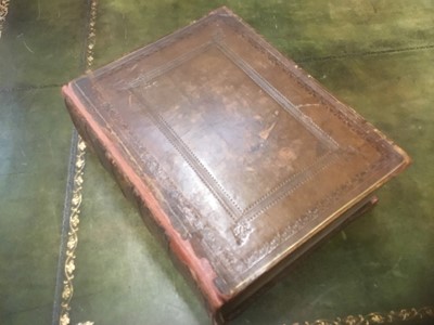 Lot 1573 - 17th century book of common prayer and bible