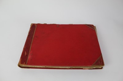 Lot 978 - Interesting scrapbook relating to horse racing