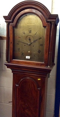 Lot 780 - Late 18th/early 19th century longcase clock