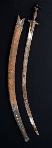 Lot 112 - 19th century Indian tulwar with traditional