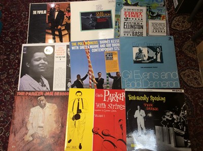 Lot 2052 - Two boxes of Jazz LP records