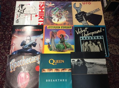 Lot 2053 - One box of Rock LP records