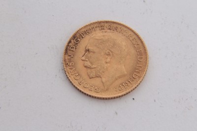 Lot 412 - G.B. - Gold Half Sovereign George V 1914 EF (1 coin)