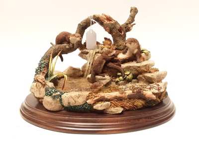 Lot 1140 - Five Country Artists sculptures