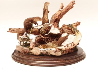 Lot 1140 - Five Country Artists sculptures