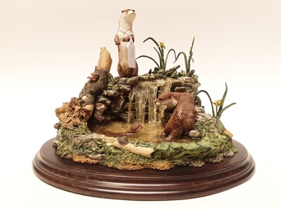 Lot 1140 - Five Country Artists sculptures