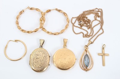 Lot 178 - Group gold jewellery