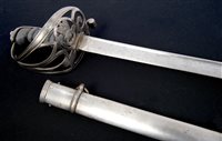 Lot 88 - Scarce Victorian 1827 Rifle Officers' sword of...