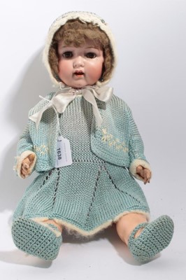 Lot 1638 - Doll - Armand Marseille 995 A 7 M bisque head and composite limbs and boby.