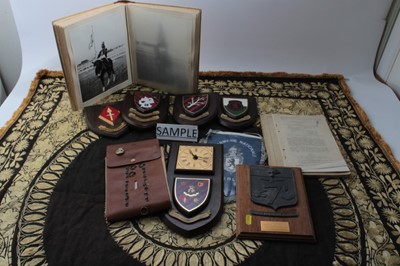 Lot 832 - Interesting 1950s Ghana and Gold Coast Police black and white photograph album of various subjects including parades as well as photographs of Officers on Horseback, together with various other re...