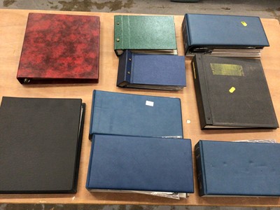 Lot 1369 - Box with GB first day covers in eight albums plus album of specialized 1968 two tier ppost (1st and 2nd class)