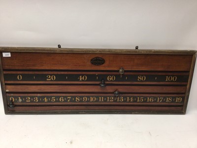 Lot 2265 - Snooker Score board