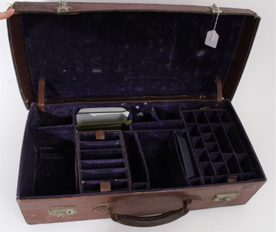 Lot 97 - A late 19th/early 20th-century leather surgeons’ case