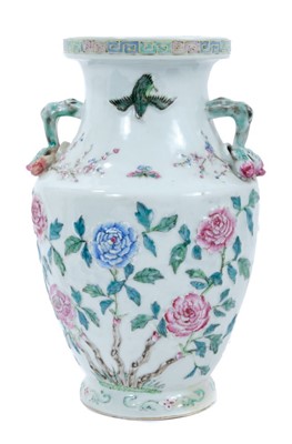 Lot 8 - 19th century Chinese polychrome vase
