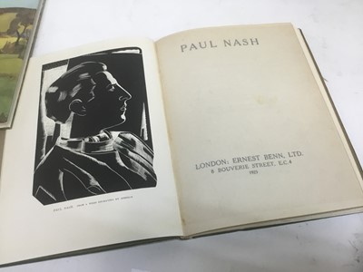 Lot 1512 - John and Paul Nash: including Walter De La Mare - Seven Short Stories, 1931 first edition Faber, together with Contemporary British Artists - Paul Nash, edited by Albert Rutherston, 1923 first edit...