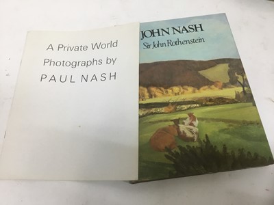 Lot 1512 - John and Paul Nash: including Walter De La Mare - Seven Short Stories, 1931 first edition Faber, together with Contemporary British Artists - Paul Nash, edited by Albert Rutherston, 1923 first edit...