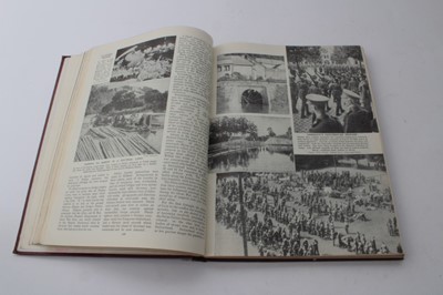 Lot 841 - Books- The Second Great War, nine volume set, edited by Sir John Hammerton together with The Lord Kitchener Memorial Book (10 books)