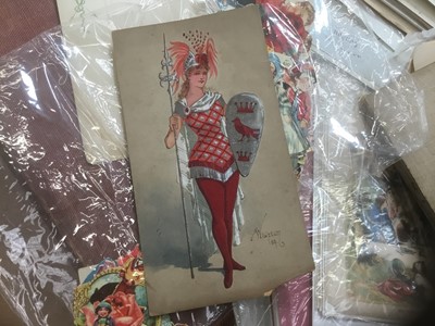Lot 1421 - Large box of ephemera