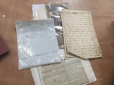 Lot 1421 - Large box of ephemera