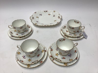 Lot 1080 - Aynsley Gaeity 8174 part tea set - 13 pieces