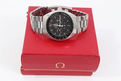Lot 260 - 1970s Omega Speedmaster Professional Mark II wristwatch, boxed