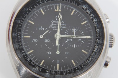 Lot 260 - 1970s Omega Speedmaster Professional Mark II wristwatch, boxed