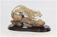 Lot 1145 - Country Artists sculpture of a Leopard -...