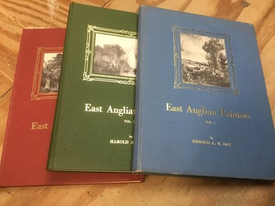 Lot 1525 - Harold A. E. Day - East Anglian Painters, 3 Volumes