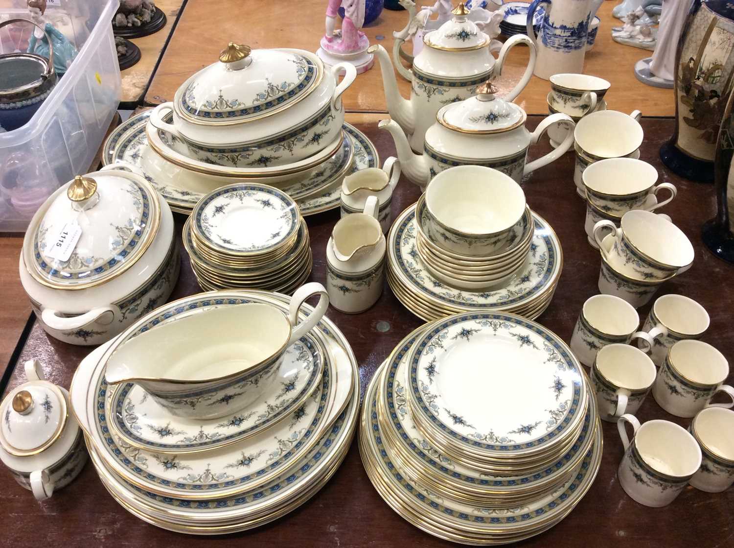 Lot 1115 - Minton Grasmere 83 piece Dinner Service