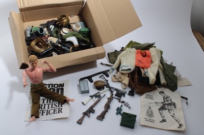 Lot 1631 - Action Man figure and accessories (qty)