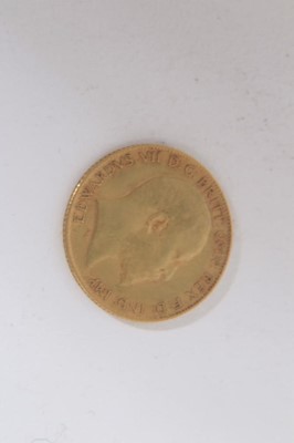 Lot 436 - G.B. - Gold ½ sovereign Edward VII 1907 F (1 coin)