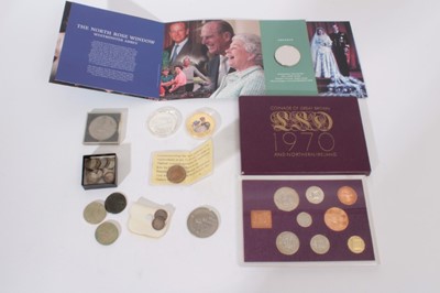 Lot 437 - World - mixed coinage to include Royal Mint Proof Set 1970 and others (qty)