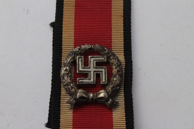 Lot 778 - Second World War Nazi German Army Honour Roll Clasp