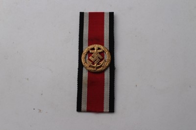 Lot 777 - Second World War Nazi German Kreigsmarine Honour Roll clasp