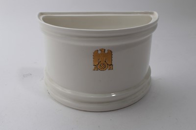 Lot 775 - Nazi porcelain Bough pot with gilt Nazi