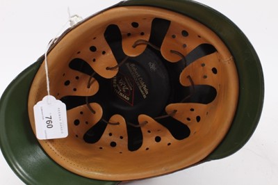 Lot 760 - Nazi Police shako - possibly early postwar with added badge