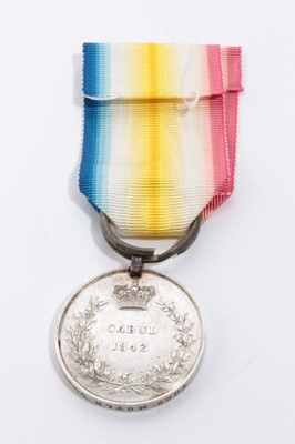 Lot 767 - Victorian Cabul medal, dated 1842 named to Thos. Moyle. 9th Regt.