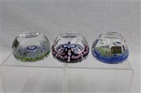 Lot 1169 - Three Whitefriars limited edition glass...