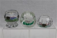 Lot 1170 - Two Whitefriars glass paperweights with...